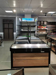 Scaffali supermercato negozio espositore per frutta e verdura supermercato espositore per frutta e verdura in legno resistente in legno pesante - Product Image 4