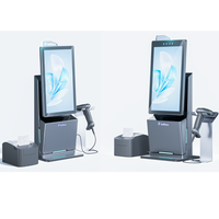 Machine libre-service à écran tactile de 15.6 pouces Fabricant de terminaux de paiement de bureau pour restaurants Kiosque de commande libre-service pour points de vente