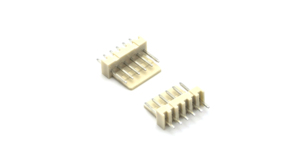 ขั้วต่อส่วนหัว2510ขาเวเฟอร์แบบแถวเดียว PA66ตรงสีเบจ1*6P - Product Image 5
