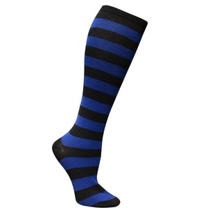 Chaussettes mi-<span class=keywords><strong>mollet</strong></span> en coton <span class=keywords><strong>pour</strong></span> femmes, style cosplay européen américain, sur le genou, grande taille, rayures larges, nœuds d'équipage tricotés <span class=keywords><strong>pour</strong></span> l'automne - Product Image 3
