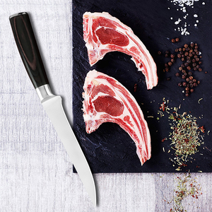 XYj 5.5 Inch Sharp 7Cr17Mov Stainless Steel <strong>Boning</strong> <strong>Knife</strong> Kitchen Wooden <strong>Handle</strong> Fish Fillet <strong>Boning</strong> <strong>Knife</strong> - Product Image 2