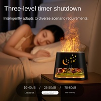 Humidificateur ultrasonique 260 ml à flamme simulée, diffuseur d'arômes USB, éclairage LED coloré, écologique, idéal pour hôtels - Meilleure vente 2026
