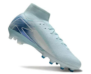 Bottes de football confortables montantes chaussures de sport antidérapantes ongles longs pour le football pour les champs d'herbe d'été disponibles grandes tailles - Product Image 5