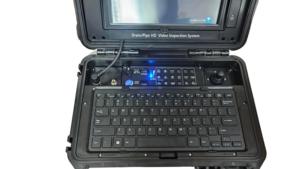 Système de caméra d'inspection d'égouts avec tige de poussée de 20-40 m, rotation panoramique/inclinaison de 33 mm, moniteur LCD 10,1 pouces, enregistrement DVR CMOS et carte mémoire - Product Image 3
