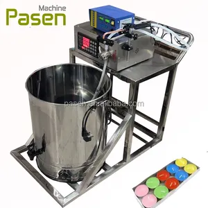 Semi-auto Scented Wax Candle Melting Filler Filling Machine with Factory Price