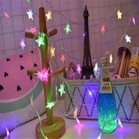 Lampes de décoration de Noël en forme d'étoile scintillante imperméables pour l'extérieur Kanlong, guirlandes lumineuses LED en forme d'étoile pour la décoration de la maison