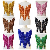 T13 #   Perles de broderie brillantes pour l'industrie lourde, perles multicolores, dentelle, sequins, accessoires DIY en acrylique pour vêtements et robes de performance