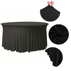 Custom White <b>Table</b> <b>Cloth</b> <b>Round</b> <b>Table</b> Clothes for Wedding - Product Image 3