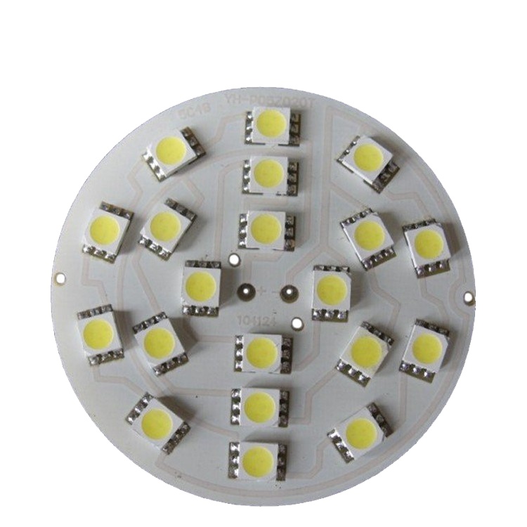 Pcba Pcb מפעל Led אלומיניום עגול כיכר Pcb Dob לוח Led Pcb הרכבת