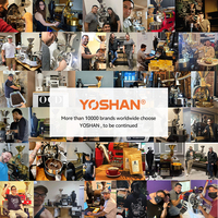 Torréfacteur à café Yoshan, prix, échantillon, gaz, électrique, commercial, 6 kg, 5 kg, 3 kg, 2 kg, 1 kg, machine à torréfier le café à domicile