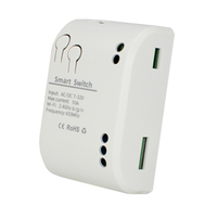 E0702 Interrupteur intelligent USB WIFI 1 canal 12V 24V Module relais Minuterie à impulsions / Auto-bloquant Compatible Tuya Alexa Google Home