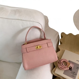 Bolso de Mano de Alta Gama con Hebilla Dorada 2026, Bolso de Hombro Cuadrado de PU para Viajes Diarios, Adecuado para Uso Diario Informal - Product Image 1