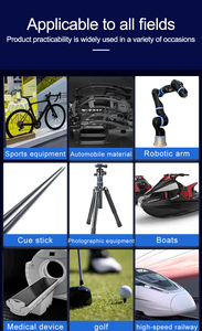 Ống sợi <span class=keywords><strong>carbon</strong></span> chất lượng cao phổ biến nhất, khuôn đúc sợi <span class=keywords><strong>carbon</strong></span>, sợi <span class=keywords><strong>carbon</strong></span> <span class=keywords><strong>3k</strong></span> twill nhẹ, ống sợi <span class=keywords><strong>carbon</strong></span> 50mm - Product Image 5