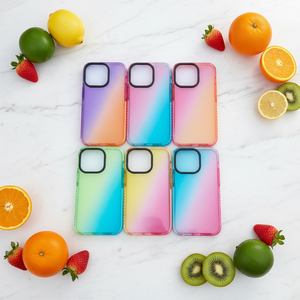 เคส TPU แบบไล่เฉดสี <span class=keywords><strong>ทน</strong></span>ทานต่อการสึกหรอ สำหรับ <span class=keywords><strong>iPhone</strong></span> 15 Plus พร้อมขอบ TPE  ระบบกันกระแทกแบบถุงลม สำหรับการใช้งานหนักในชีวิตประจำวัน - Product Image 1