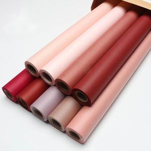 Luxury 60cm*6Y 105G Matt Multicolor Option Kraft Specialty <b>Paper</b> <b>Roll</b> Waterproof Gift <b>Wrapping</b> Rolling <b>Paper</b> - Product Image 1