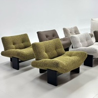 Fauteuil lounge moderne rembourré |   Fauteuil d'appoint de luxe pour salon, hôtel, mobilier de loisirs