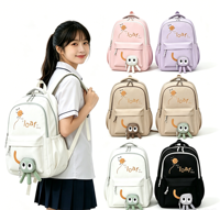 Sac à dos personnalisé pour adolescents, léger, grande capacité, confortable, imperméable, pour l'école secondaire, usage quotidien