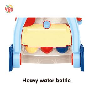 <span class=keywords><strong>Chariot</strong></span> <span class=keywords><strong>de</strong></span> <span class=keywords><strong>marche</strong></span> pour bébé avec réservoir d'eau lesté, réglage <span class=keywords><strong>de</strong></span> la vitesse <span class=keywords><strong>de</strong></span> la musique et jouet <span class=keywords><strong>de</strong></span> <span class=keywords><strong>marche</strong></span> multifonctionnel pour bébé - Product Image 4