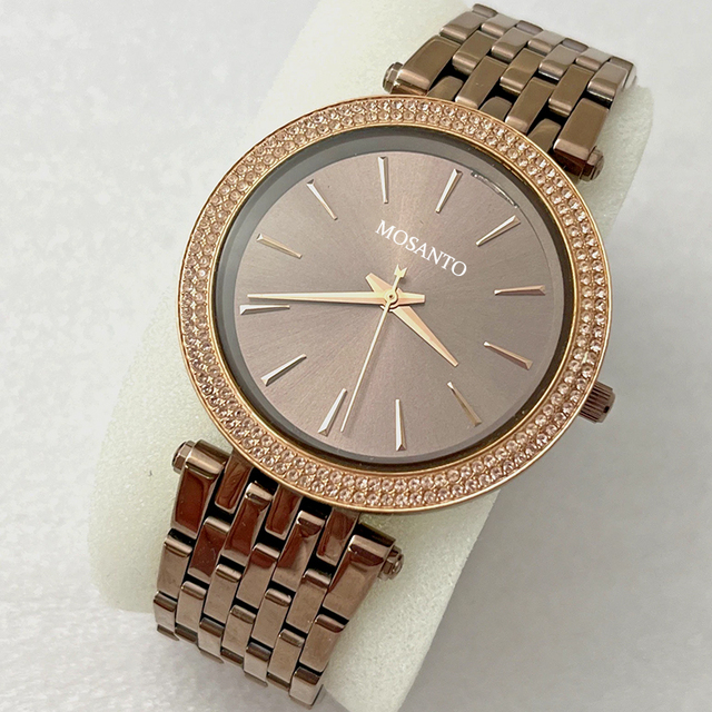Wholesale Factory Direct Sale Latest Relojes Luxury Fashion Shining Crystal Diamond Women's Ladies Quartz Watches