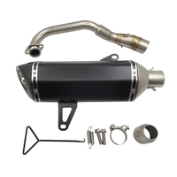 Universel AK Moto Tuyau D'échappement Silencieux Échapper Avec DB killer Pour 35-51mm XMAX-300