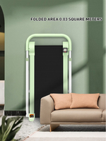 Tapis de course pliable portable sans moteur, haute capacité de charge, pour la maison, avec affichage LED, pour la marche, la vitesse et les calories, construction en acier