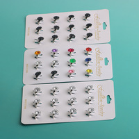Broche florale polyvalente en perles, attache pour foulard/bandana, style ethnique pour le travail et le quotidien