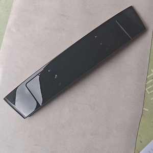 Per Audi Q7 2010 2015 piastra anteriore Euro OE 4 l0807285g ABS Gloss nero Direct Fit stile EU - Product Image 5