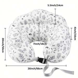 หมอนรองให้นมบุตรแบบปรับสายรัดเอวได้ พร้อมปลอกผ้าฝ้ายถอดซักได้ - Product Image 5