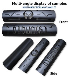 Fro Benda - Cubierta de Aislamiento Térmico y Anti-Quemaduras para Tubo de Escape de Motocicleta, Color Negro - Product Image 3