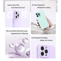 Coque en silicone anti-traces de doigts avec protection d'objectif surélevée pour iPhone 17 16 15 14 18 Pro Max, résistante aux chutes, en caoutchouc souple mat, magnétique