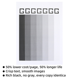 Toner Nero di Ricarica Originale di Qualità 1000g per Xerox D95 D110 D125 4110 4112 4127 4595 1100 900 9000 6080 7080 600 7000 - Product Image 4