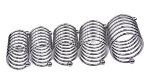 SacKnove métal acier inoxydable mâle retarder l'éjaculation verrouillage sperme pénis jouets sexuels vague fil perle rester dur anneau de <span class=keywords><strong>bite</strong></span> pour homme - Product Image 5