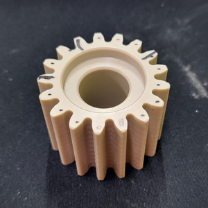 Remplacement pour Atotech Spur biseau Double engrenage convoyeur rouleau roue entretoise manchon PEEK/UHMWPE étanche à l'acide - Product Image 5