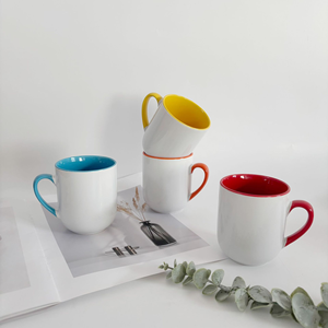 Tazas de Café de Cerámica con Logotipo Personalizable - Regalos Promocionales para Fiestas, Diseño Moderno, Aptas para Lavavajillas y Microondas, Capacidad de 301-400 ml - Product Image 2