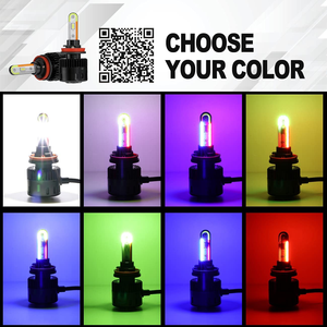 ไฟวงแหวนแองเจิลอายสำหรับรถยนต์ ใช้ไฟ DC 12V-24V หลอดไฟ LED 6000k พร้อมไฟ RGB สีสัน - Product Image 5