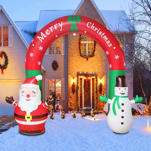 من كلوريد البولي فينيل ، مناسب لتزيين حفلات عيد الميلاد - Product Image 4