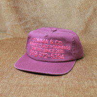 Casquette à visière plate avec broderie personnalisée, boucle en métal, réglable, 5 panneaux, fermeture snapback