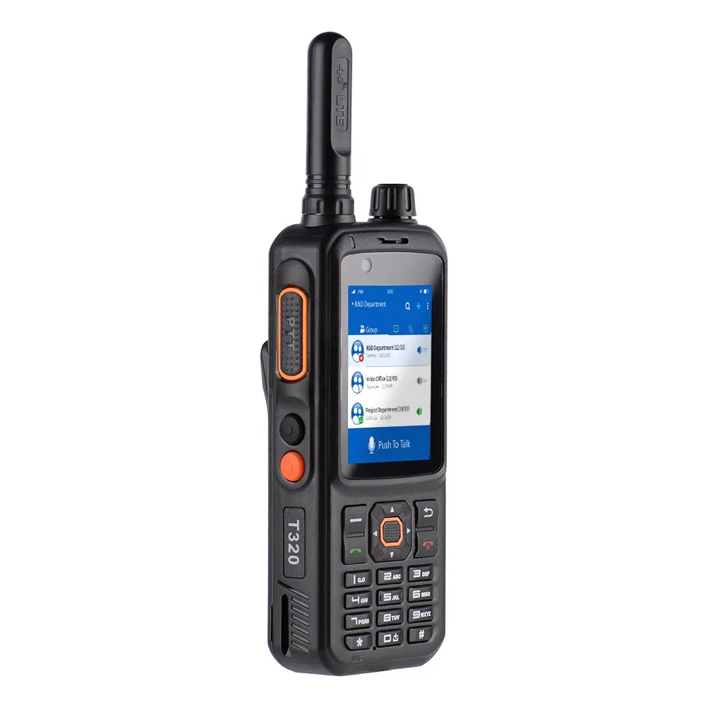 CE/RoHS/FCC 4G сеть Радио walkie talkie global call phone inrico T320