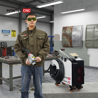 Machine de nettoyage au laser pulsé 500W, portable, système de décapage de peinture, outil de nettoyage de la rouille et des graffitis
