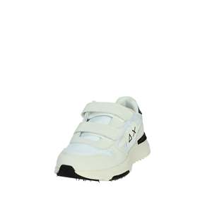 Sun68 Children's Sneakers Z35320K White Velcro Closure Trendy Canvas <b>Shoes</b> - Product Image 6