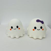 Nouveau Jouet Anti-Stress Amusant en TPR en Forme de Fantôme Mignon de 16 cm, à Presser, Emballé en Boîte Cadeau, pour Enfants de 14 Ans et Plus, Xiaohuijing