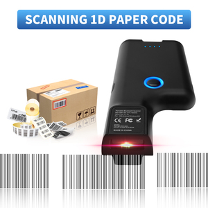 Escáner de Código de Barras JR-101DC con Clip para Celular, Terminal POS, QR, <span class=keywords><strong>1D</strong></span>, <span class=keywords><strong>2D</strong></span>, PDF417, Data Matrix, para Almacén, Supermercado, USB - Product Image 4