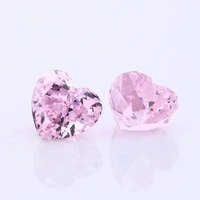 Les diamants en vrac en forme de cœur rose cultivés en laboratoire IGI/fabricants certifiés en gros peuvent être utilisés comme bijoux