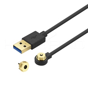 سبائك النحاس جولة 2 دبوس المغناطيسي بوجو دبوس تيار مستمر محطة طرفية - Product Image 4