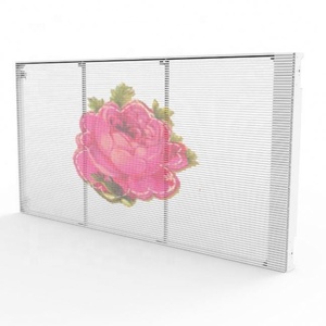 1000X500 Mm Khổng Lồ Trong Nhà LED Curtain Màn Hình Tường P3.91 Linh Hoạt Trong Suốt Màn Hình <span class=keywords><strong>OLED</strong></span> Hiển Thị Giá - Product Image 1