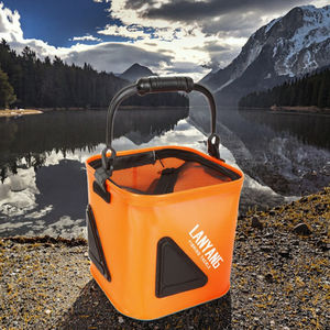 Nouvelle conception de seau à appâts rigides pour la pêche, en matériau PP, utilisation en lac, portable, multifonctionnel, seau pour leurres vivants - Product Image 3