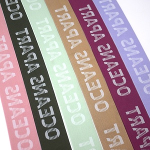 <span class=keywords><strong>2025</strong></span> thời trang mới nhất Nylon Jacquard ban nhạc đàn hồi logo riêng quần áo may dây thắt lưng - Product Image 3