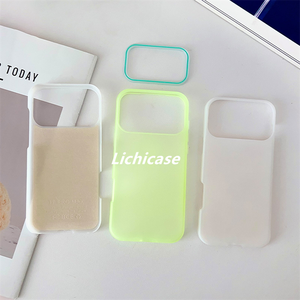 Lichicase chống vân tay cảm ứng mềm mại linh hoạt nhấn nút vỏ điện thoại cho Xiaomi 15 15Pro 14 14pro TPU Bìa - Product Image 3