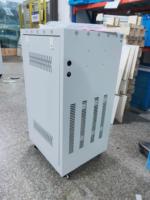 Stabilisateur de tension automatique vertical TNS 45KVA/60KVA à servomoteur triphasé AC SVC LCD en cuivre