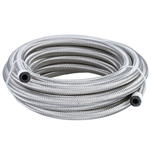 Manguera de Goma Trenzada de Acero Inoxidable AN4 AN20, Enfriador de Aceite, Alambre de Acero 304 para Reemplazo del Sistema de Refrigeración Automotriz - Product Image 1